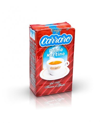Carraro Primo Mattino мляно кафе 250 гр. вакуум 