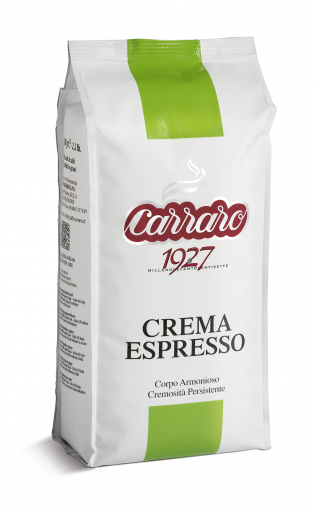 Carraro Crema espresso 1 кг. кафе на зърна